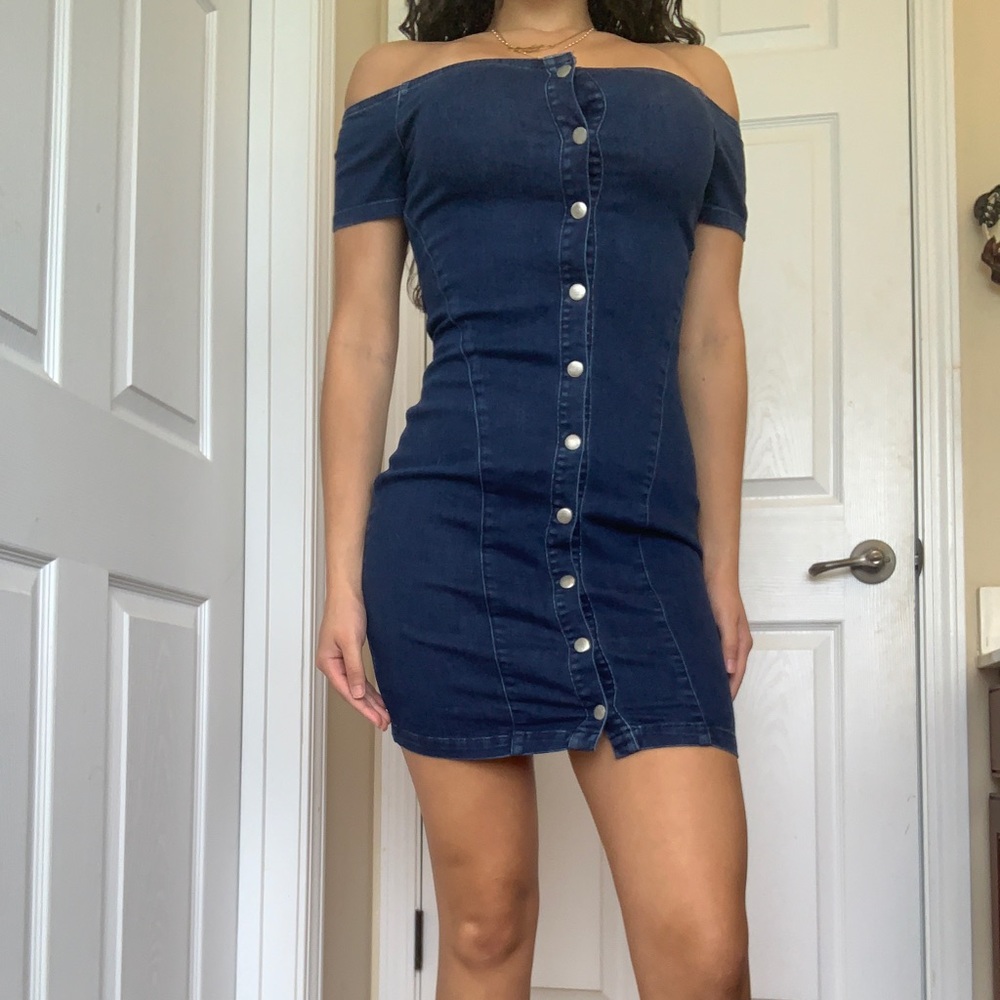 Bardot Denim Dress